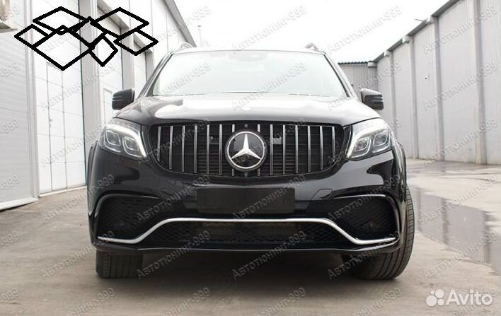 Обвес на Mercedes GLS 166 63 AMG