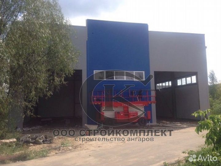 Бескаркасные ангары