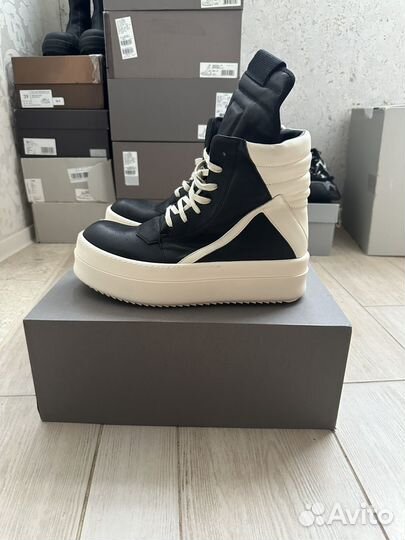 Rick owens geobasket mega bumper