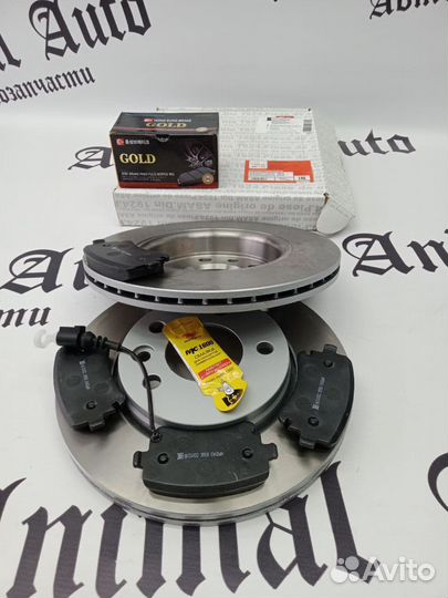 Комплект задних тормозов vw transporter T5 Caravel