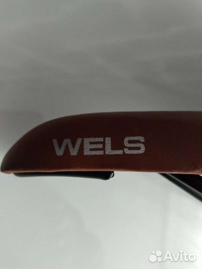 Седло для велосипеда кожаное