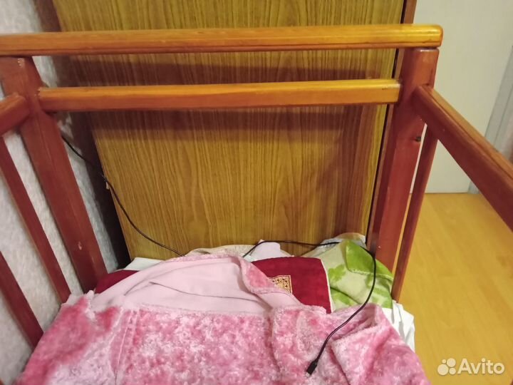 Детская кроватка деревянная б/у