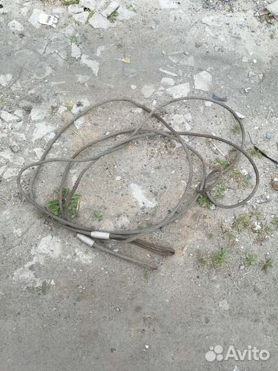 Трос стальной, буксировочный, стропа