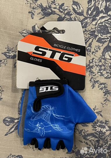 Велоперчатки детские новые STG