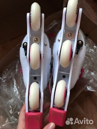 Ролики XS (26-29) + защита (шлем, наколенники)