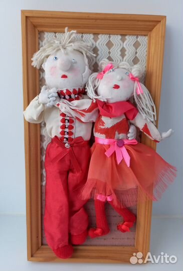 Панно танцующая пара