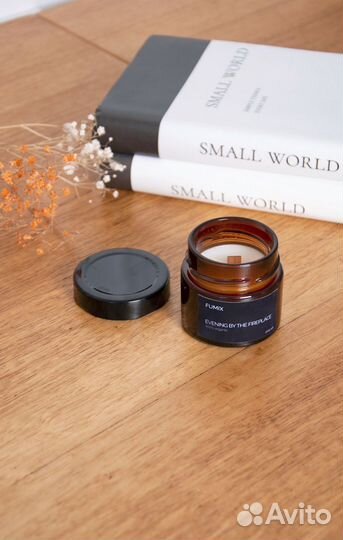 Ароматическая свеча ручной работы