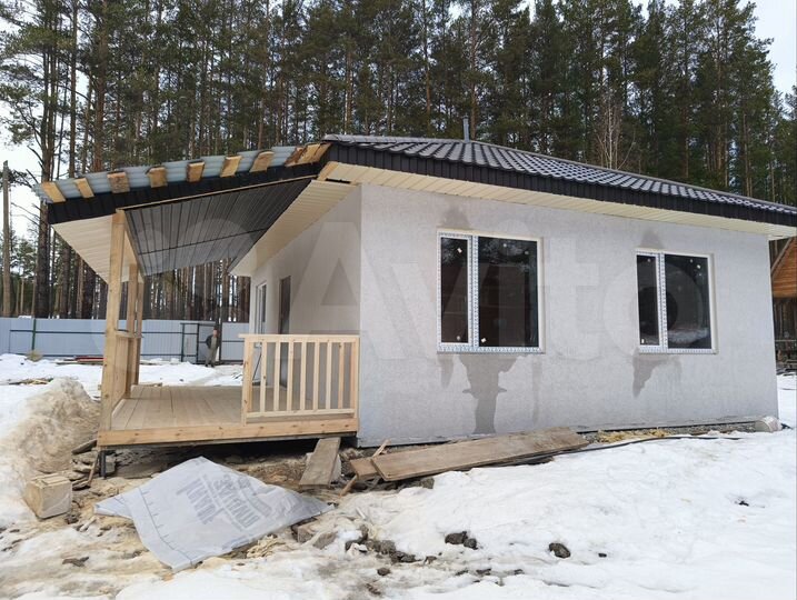 Дом 57,3 м² на участке 6,9 сот.