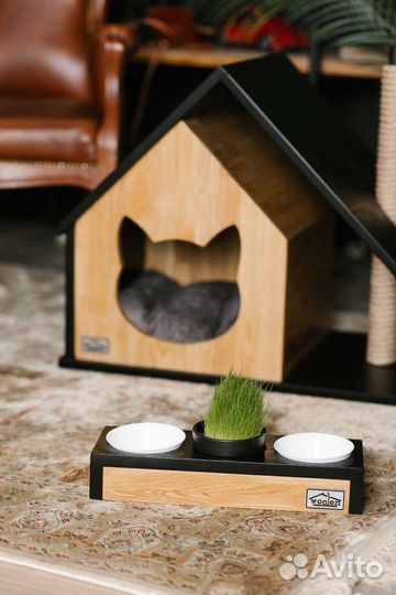 Подставка под три миски