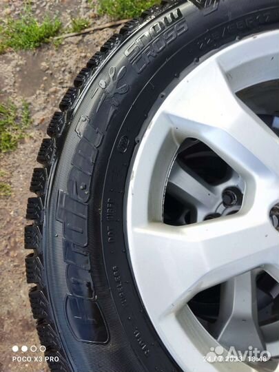Зимняя резина на дисках r 17