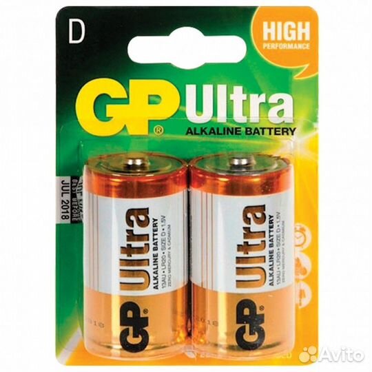 Батарейка GP Ultra Alkaline (GP 13AU-CR2) 13AU LR2