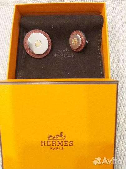 Серьги Hermès новые