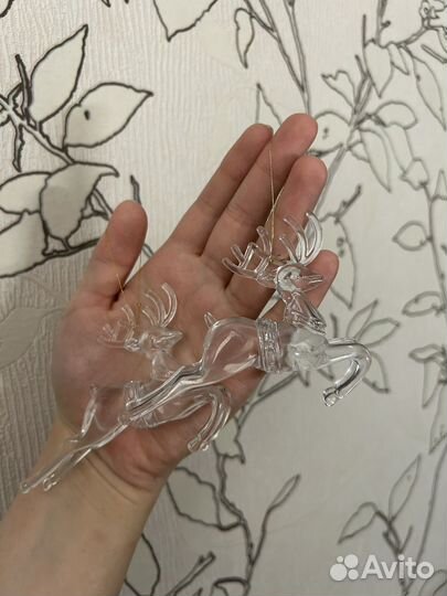 Елочные игрушки олени