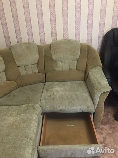 Мягкая мебель угловой диван бу