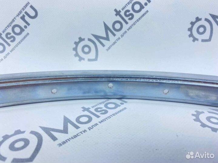 Обод 28 (хром) не спицованный(металл)