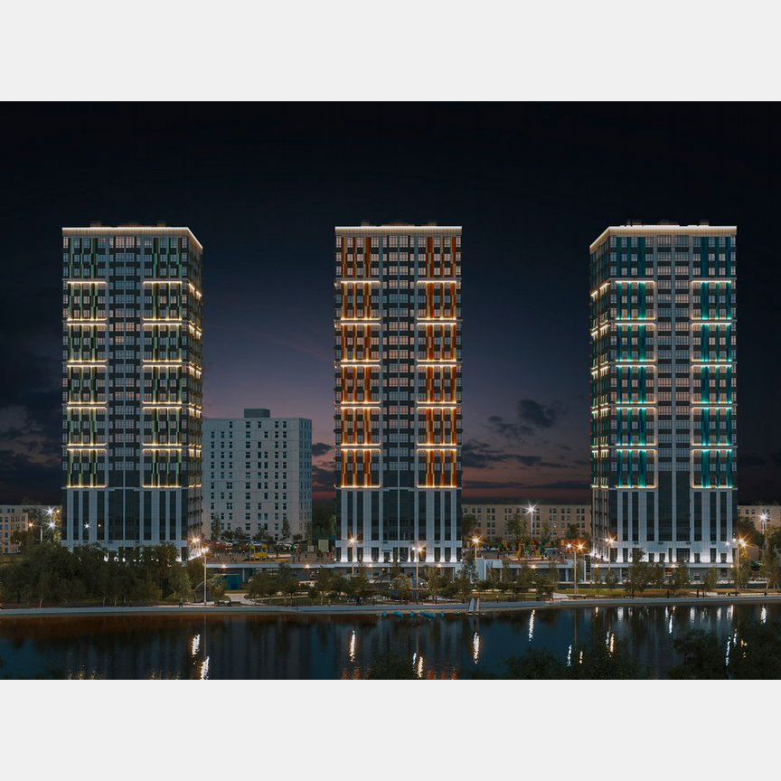 Квартира-студия, 28,9 м², 5/23 эт.