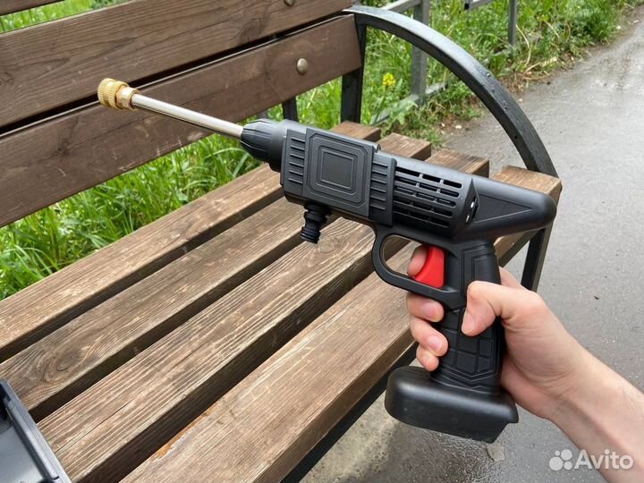 Автомойка с 2мя аккумуляторами