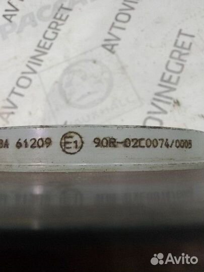 Тормозной диск передний Opel Astra H 1 штука