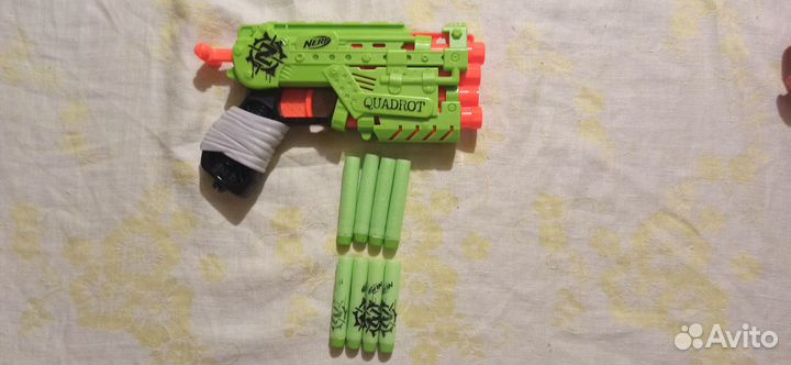 Бластер нерф quadrot