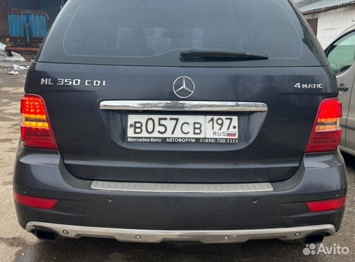 Задние фонари ml w164 mercedes