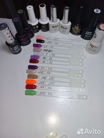 Гель лаки базы гели праймер топ наклейки слайдеры