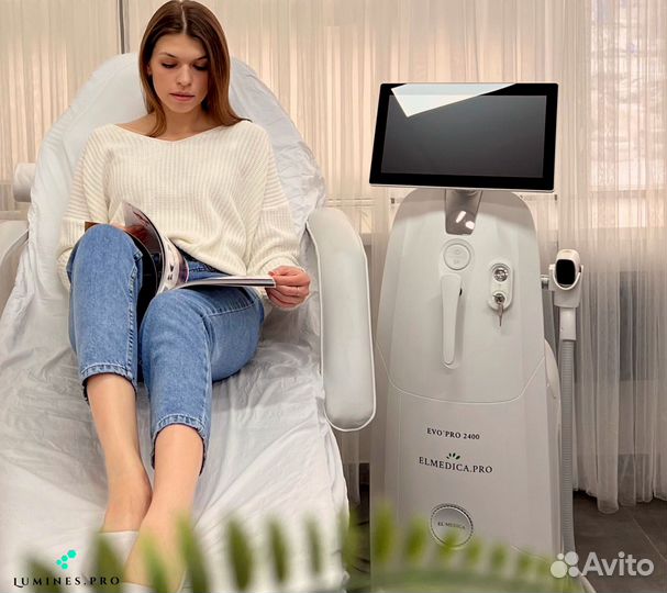 Диодный лазер для эпиляции Лю-Минес Макс’Про 2000 Вт