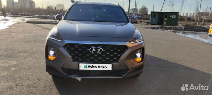 Hyundai Santa Fe 2.0 AT, 2019, 76 000 км