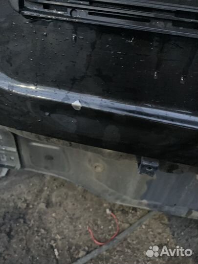 Chevrolet aveo т250 крышка багажника черная завод