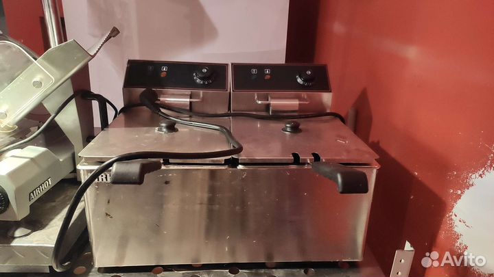 Фритюрница airhot ef 8+8