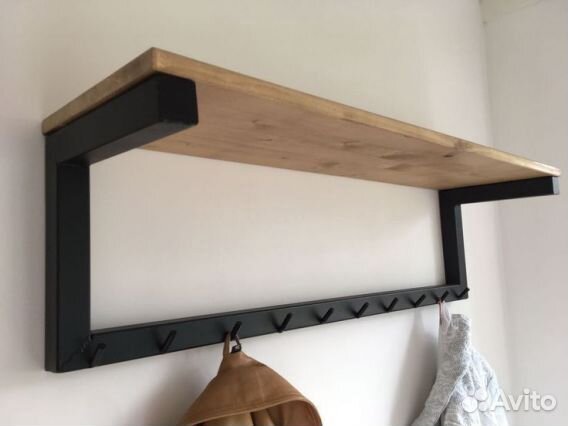 Прихожая в стиле лофт