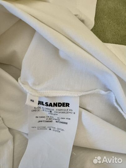 Jil sander футболка женская оригинал