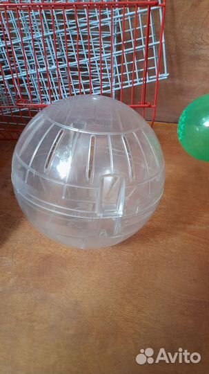 Клетка для хомяка б/у+ корм