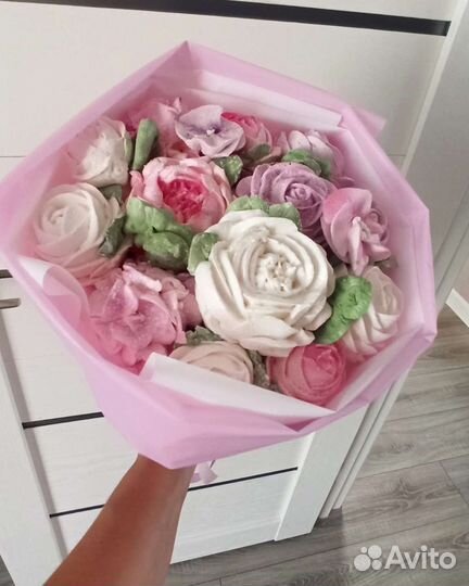 Зефирные букеты