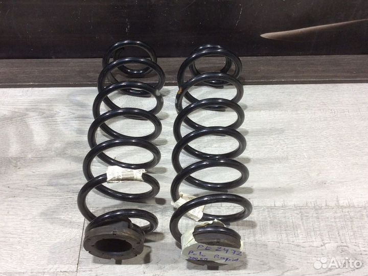 Задние пружины Skoda Rapid