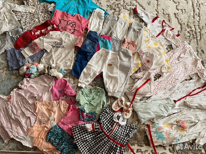 Детские вещи пакетом 74 80