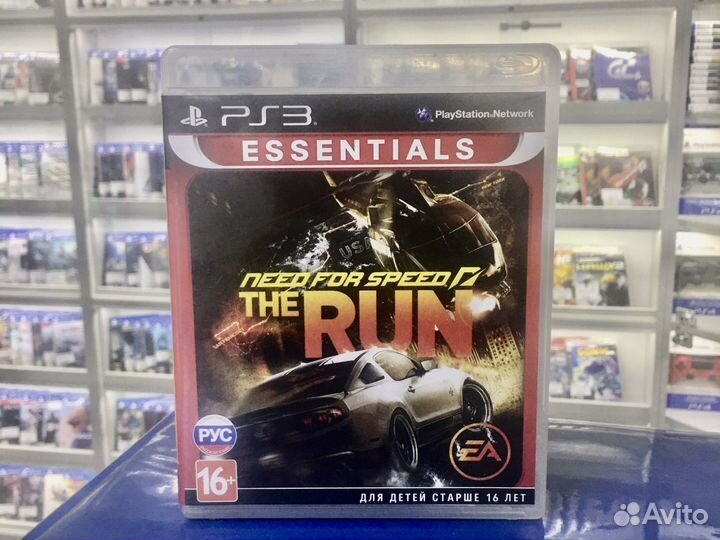 Диск для ps3 Need For Speed: The Run