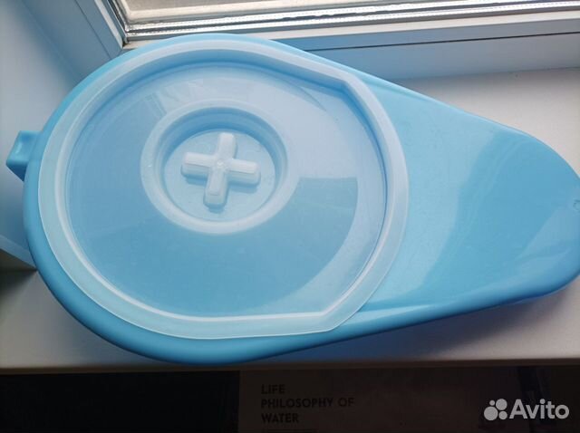 Судно подкладное с крышкой