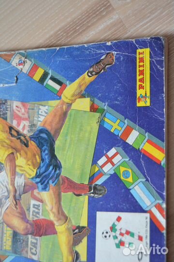 Альбом.Футбол. 1990 Panini. Чемпионат мира
