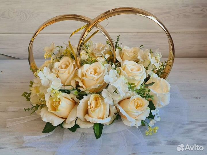 Аренда свадебные кольца на машину авто