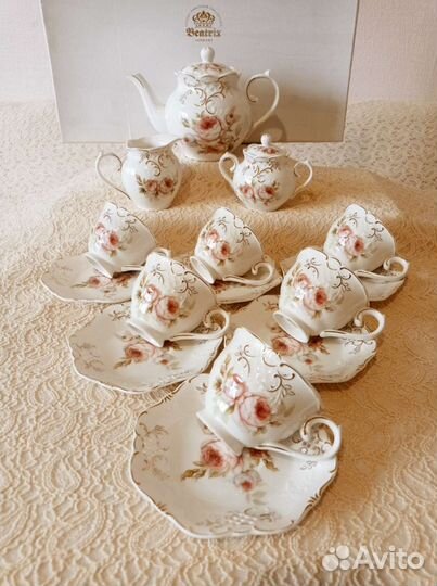 Сервиз чайный фарфор Германия 