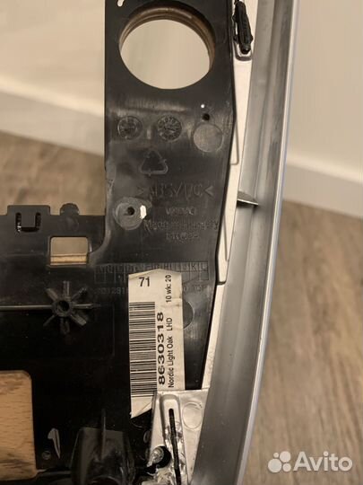 Центральная консоль volvo xc60