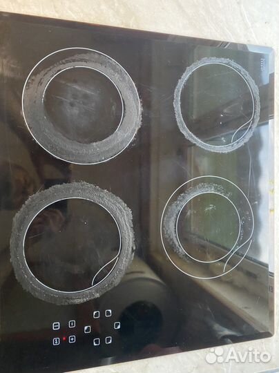 Электрическая стеклянная варочная панель