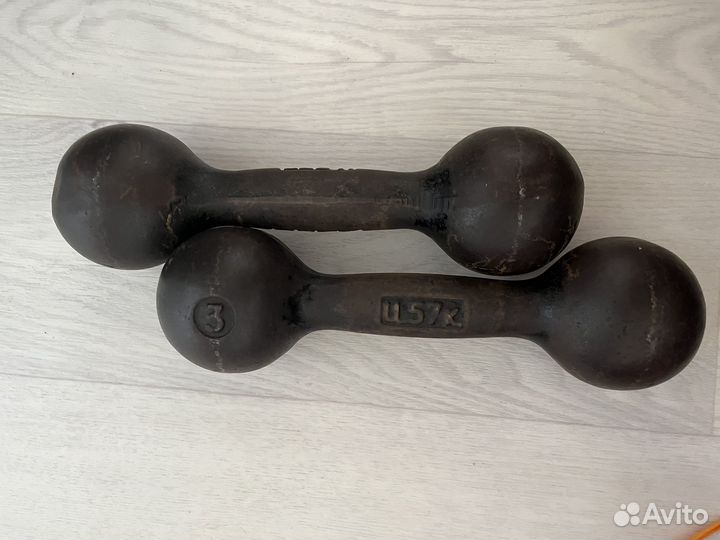 Гантели 3 кг