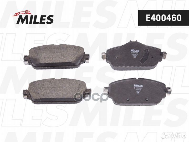 Колодки тормозные передние L144мм. (Смесь Low-M