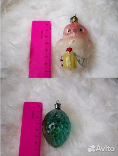 Елочные игрушки СССР