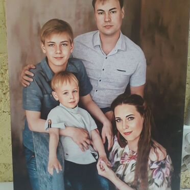 Картина по фото на холсте