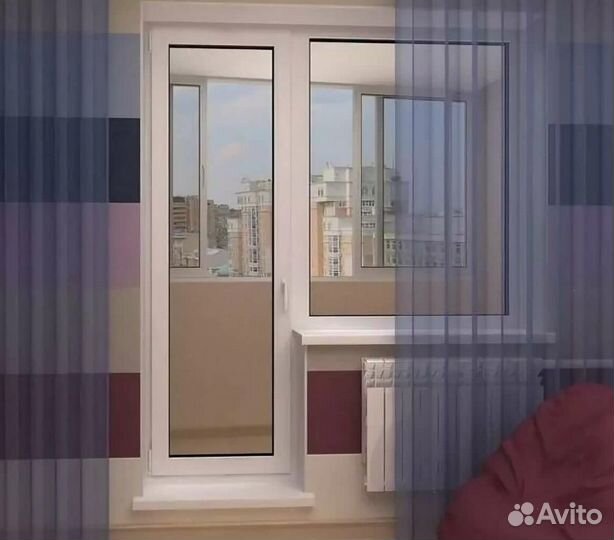 Дверь балконная с гарантией