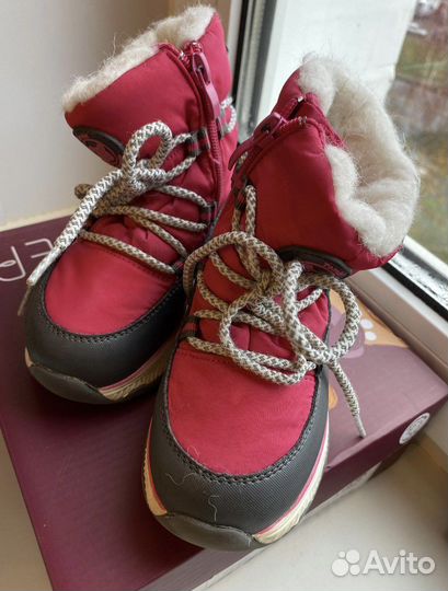 Зимние ботинки для девочки 25 размер