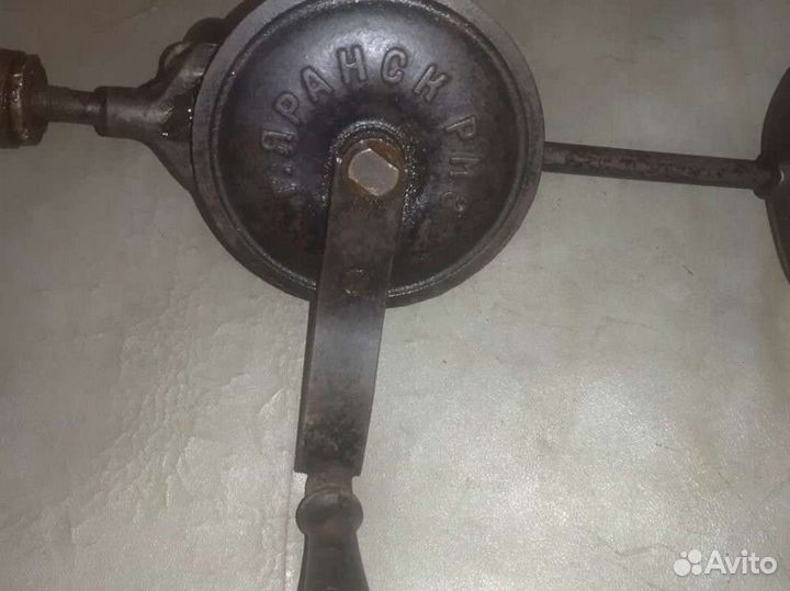 Дрель ручная, СССР. г. Яранск рмз. Года 30-е
