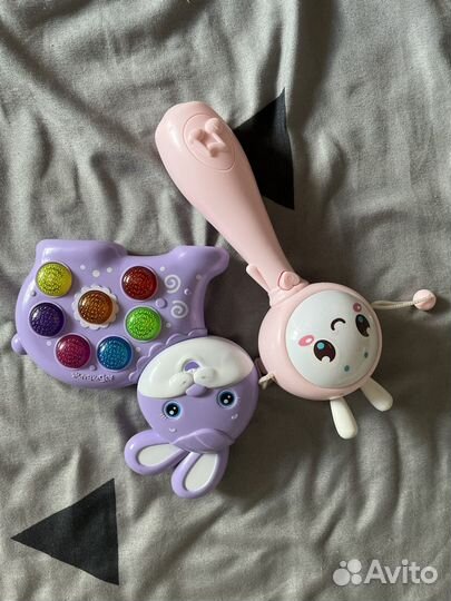 Прорезыватель- музыкальные игрушки